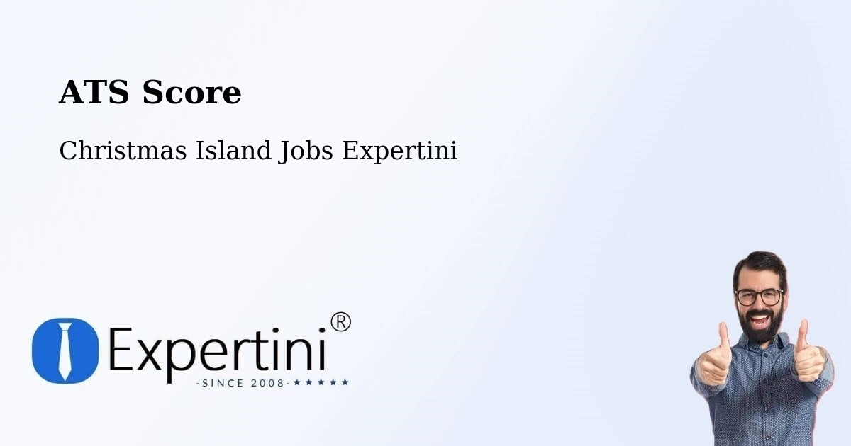 Resume ATS Score & Job Description Match Tool – Christmas Island - Christmas Island Jobs Expertini