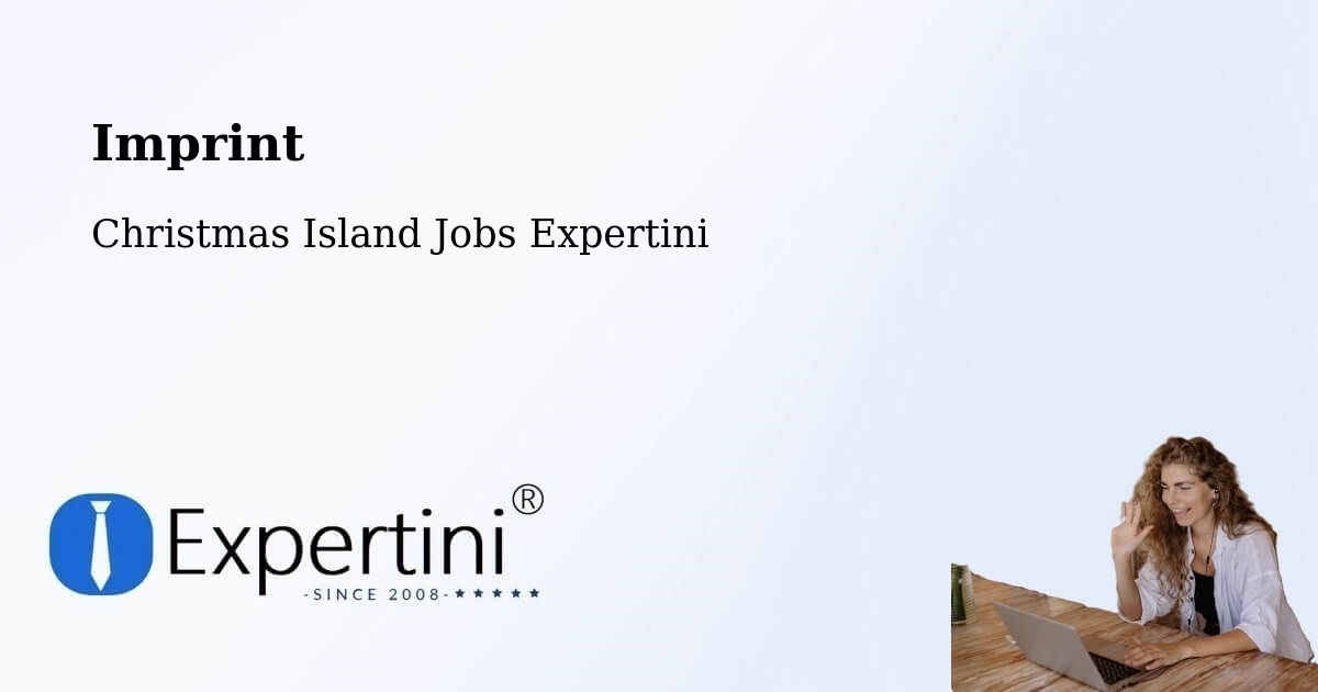 Imprint – Christmas Island - Christmas Island Jobs Expertini